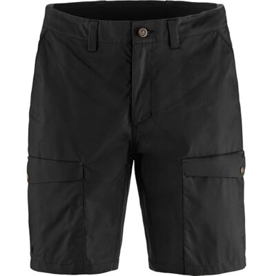 Fjällräven Herren Abisko Hybrid Trail Shorts, Black, 46 Fjällräven Herren Abisko Hybrid Trail Shorts, Black, 46