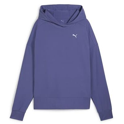 Puma Damen CLOUDSPUN Hoodie Kapuzenpullis, Blue Crystal, XS Puma Damen CLOUDSPUN Hoodie Kapuzenpullis, Blue Crystal, XS