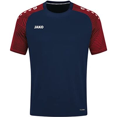 JAKO Kinder T-Shirt Performance, Marine/Rot, 116 JAKO Kinder T-Shirt Performance, Marine/Rot, 116