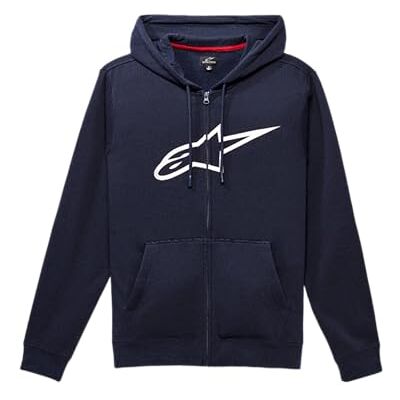 Alpinestars Zip-Hoodie Ageless V3 Blau Gr. L Alpinestars Zip-Hoodie Ageless V3 Blau Gr. L