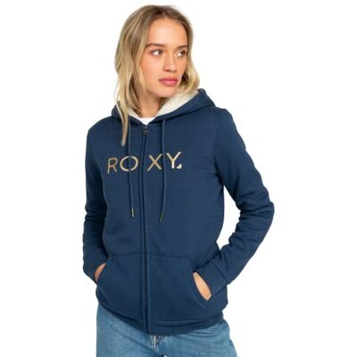 Roxy ITIA Zip Sherpa LOGOPulloverDamenHERITAGE HEATHERXXL Roxy ITIA Zip Sherpa LOGOPulloverDamenHERITAGE HEATHERXXL