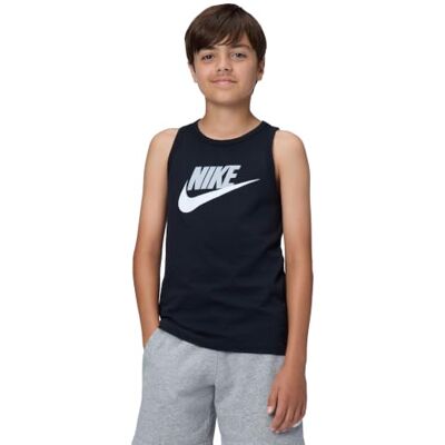 NIKE Unisex Kinder Sportswear Tanktop Für T-Shirt (ältere, Schwarz, 14-15 Jahre EU NIKE Unisex Kinder Sportswear Tanktop Für T-Shirt (ältere, Schwarz, 14-15 Jahre EU