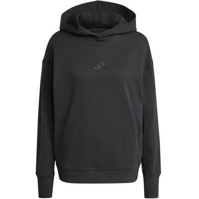 Adidas Women's All SZN French Terry Loose Hoodie, Black, L Adidas Women's All SZN French Terry Loose Hoodie, Black, L