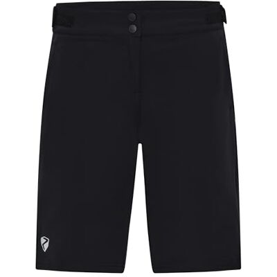 Ziener Damen Nilsa Outdoor-Shorts/Rad- / Wander-Hose atmungsaktiv,schnelltrocknend,elastisch, Black, 46 Ziener Damen Nilsa Outdoor-Shorts/Rad- / Wander-Hose atmungsaktiv,schnelltrocknend,elastisch, Black, 46