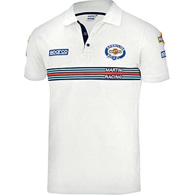 Sparco Martini Racing Polo Shirt, mehrfarbig, L Sparco Martini Racing Polo Shirt, mehrfarbig, L
