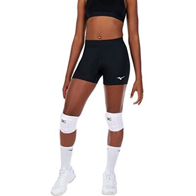 Mizuno Damen Vortex V2 Volleyball Shorts - Schwarz, Medium Mizuno Damen Vortex V2 Volleyball Shorts - Schwarz, Medium