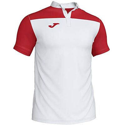 Joma Herren Combi Herren Poloshirt, Weiß / Rot, XL EU Joma Herren Combi Herren Poloshirt, Weiß / Rot, XL EU
