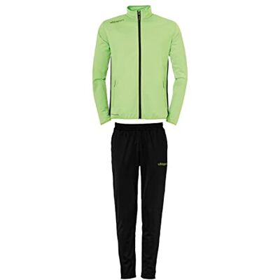 uhlsport Herren Essential Classic Trainingsanzug, Flash Grün/schwarz, S EU uhlsport Herren Essential Classic Trainingsanzug, Flash Grün/schwarz, S EU