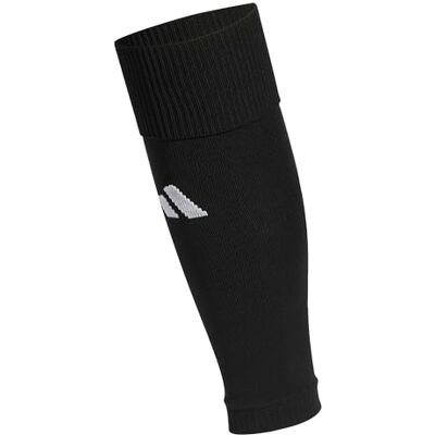 Adidas Unisex Milano Sleeve Socks, black/white, XS Adidas Unisex Milano Sleeve Socks, black/white, XS
