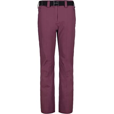 CMP Damen-Skihose aus Twill, Pflaume, XS CMP Damen-Skihose aus Twill, Pflaume, XS