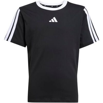 Adidas Mädchen Essentials Shirt, Black/White/White, 11-12 Years Adidas Mädchen Essentials Shirt, Black/White/White, 11-12 Years