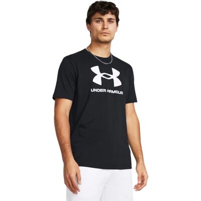 Under Armour Sportstyle T-Shirt Weiß schwarz, 2XL Herren Under Armour Sportstyle T-Shirt Weiß schwarz, 2XL Herren