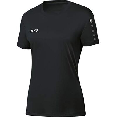JAKO Damen Trikot Team Damen (Kurzarm), Schwarz, 34 JAKO Damen Trikot Team Damen (Kurzarm), Schwarz, 34