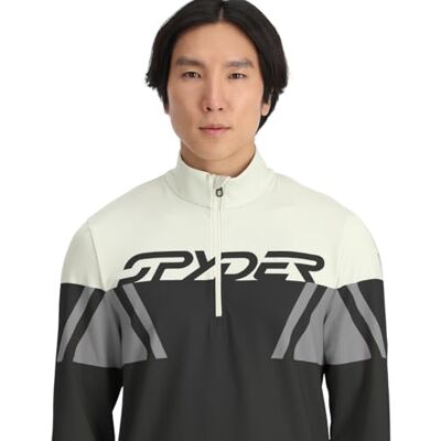 Spyder Paramount 1/2 Zip, Herren, Black-Escape, XL Spyder Paramount 1/2 Zip, Herren, Black-Escape, XL