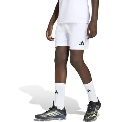 Adidas Unisex Kinder Entrada26 Kids Shorts, White/Black, 13-14 Years Adidas Unisex Kinder Entrada26 Kids Shorts, White/Black, 13-14 Years