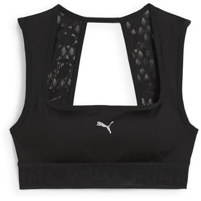 Puma Damen Move Lace Bra Sport-BHS, Schwarz, S EU Puma Damen Move Lace Bra Sport-BHS, Schwarz, S EU