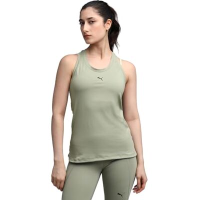 Puma Unisex W Cloudspun Racerback Tanks, Lux Army, XS EU Puma Unisex W Cloudspun Racerback Tanks, Lux Army, XS EU
