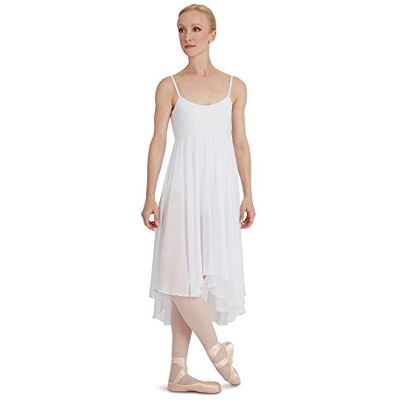 Capezio Damen Camisole Empire Dress Tanzkleider Für Erwachsene, Weiß, S EU Capezio Damen Camisole Empire Dress Tanzkleider Für Erwachsene, Weiß, S EU