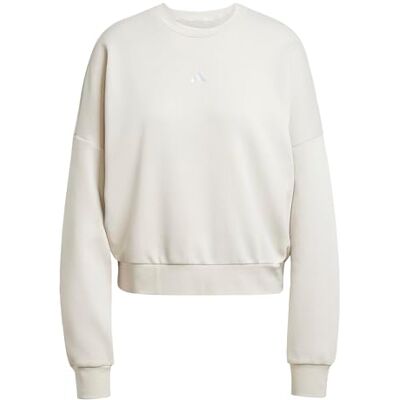 ADIDAS - Essentials Small Logo Feelcomfy - Weiß - Sweatshirt ADIDAS - Essentials Small Logo Feelcomfy - Weiß - Sweatshirt