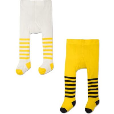 Dortmund BVB Baby Strumpfhose (2ER Pack) Wohlig warm und schwarzgelb gestreift Gr. 74/80 Dortmund BVB Baby Strumpfhose (2ER Pack) Wohlig warm und schwarzgelb gestreift Gr. 74/80