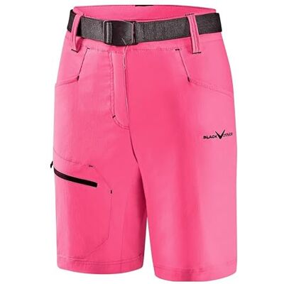 Black Crevice Damen Trekking Shorts, pink/Steel Blue, 36 Black Crevice Damen Trekking Shorts, pink/Steel Blue, 36