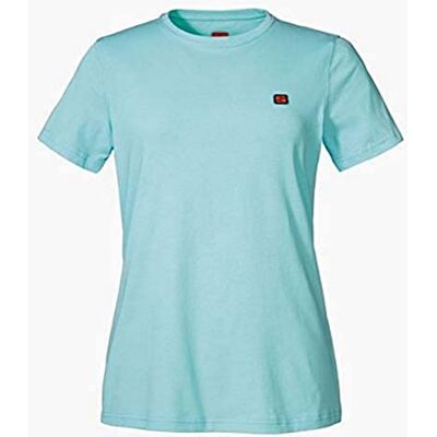 Schöffel Damen T-Shirt Originals Zion T-Shirt, Angel Blue, 46, 12737 Schöffel Damen T-Shirt Originals Zion T-Shirt, Angel Blue, 46, 12737