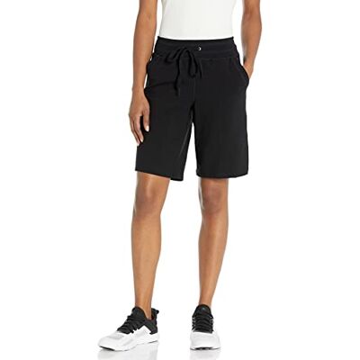 Danskin Women's Essentials Bermuda Short, Black, 2X Danskin Women's Essentials Bermuda Short, Black, 2X