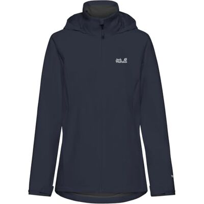 Jack Wolfskin Frauen Funktionsjacke Regenjacke wasserdicht winddicht atmungsaktiv leicht robust mit Kapuze TOUGHLIGHT 2L JKT für Damen Alltag und Outdoor Jack Wolfskin Frauen Funktionsjacke Regenjacke wasserdicht winddicht atmungsaktiv leicht robust mit Kapuze TOUGHLIGHT 2L JKT für Damen Alltag und Outdoor