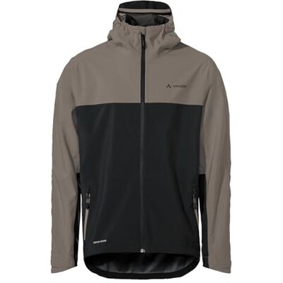 VAUDE Moab Regenjacke Herren – Wasserdicht, Winddicht & Atmungsaktiv, Fahrrad Regenjacke mit 2,5-Lagen Membran, Fahrradjacke mit Unterarmventilation coconut, XL VAUDE Moab Regenjacke Herren – Wasserdicht, Winddicht & Atmungsaktiv, Fahrrad Regenjacke mit 2,5-Lagen Membran, Fahrradjacke mit Unterarmventilation coconut, XL