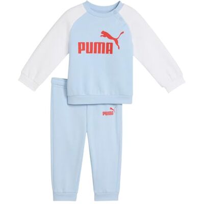 Puma Unisex Baby Minicats Ess Raglan Crew Set Fl Inf Trainingsanzug, Haute Tropic, 62 EU Puma Unisex Baby Minicats Ess Raglan Crew Set Fl Inf Trainingsanzug, Haute Tropic, 62 EU