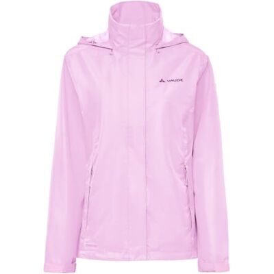 VAUDE Escape Light Regenjacke Damen – wasserdicht, atmungsaktiv und winddicht mit 2-Lagen-Membran, verstaubare Kapuze, 420g leicht raspberry, 36 VAUDE Escape Light Regenjacke Damen – wasserdicht, atmungsaktiv und winddicht mit 2-Lagen-Membran, verstaubare Kapuze, 420g leicht raspberry, 36