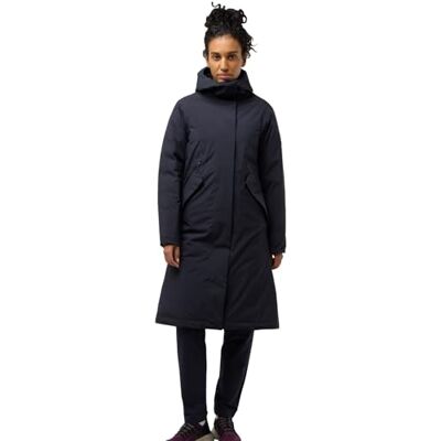 Jack Wolfskin Damen Brandenburger Coat W Rds Mantel, Dark Navy, XL EU Jack Wolfskin Damen Brandenburger Coat W Rds Mantel, Dark Navy, XL EU
