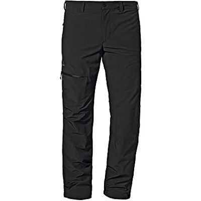 Schöffel Herren Pants Koper1 Warm M, gefütterte Wanderhose mit 4 Wege-Stretch, robuste Thermohose mit vorgeformten Knien, schnelltrocknend und geruchshemmend, black, 110 Schöffel Herren Pants Koper1 Warm M, gefütterte Wanderhose mit 4 Wege-Stretch, robuste Thermohose mit vorgeformten Knien, schnelltrocknend und geruchshemmend, black, 110