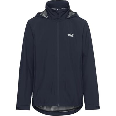 Jack Wolfskin Herren Funktionsjacke Regenjacke wasserdicht winddicht atmungsaktiv leicht robust mit Kapuze TOUGHLIGHT 2L JKT für Männer Alltag und Outdoor Jack Wolfskin Herren Funktionsjacke Regenjacke wasserdicht winddicht atmungsaktiv leicht robust mit Kapuze TOUGHLIGHT 2L JKT für Männer Alltag und Outdoor