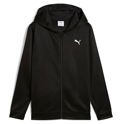 Puma Jungen Tad Full Zip Jacket B Sweatjacken, Black, 128 EU Puma Jungen Tad Full Zip Jacket B Sweatjacken, Black, 128 EU
