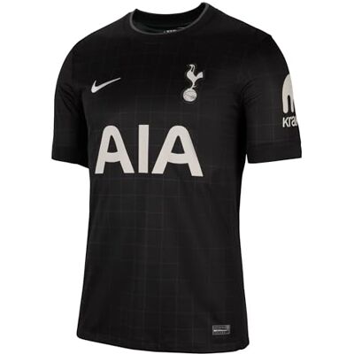 NIKE Tottenham Hotspur 2025/26 Stadium Away Dri-Fit Replika Fußballtrikot Für Herren, Black/Lt Iron Ore, HJ4609-011, 2XL NIKE Tottenham Hotspur 2025/26 Stadium Away Dri-Fit Replika Fußballtrikot Für Herren, Black/Lt Iron Ore, HJ4609-011, 2XL