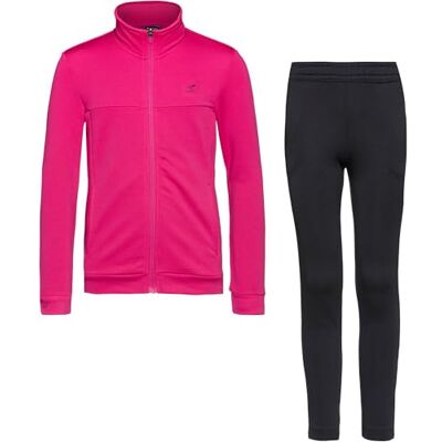 ENERGETICS Kinder Tobin + Toby Trainingsanzug, Pink/Black, 152 ENERGETICS Kinder Tobin + Toby Trainingsanzug, Pink/Black, 152