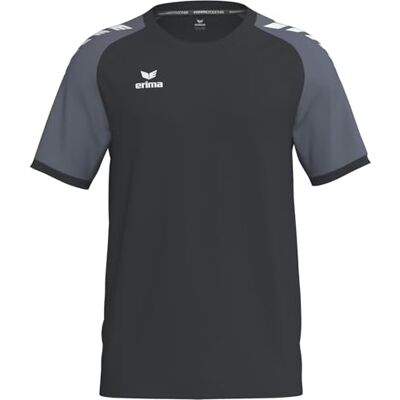 Erima Herren Wings Trikot (3132604) schwarz/Slate Grey, L Erima Herren Wings Trikot (3132604) schwarz/Slate Grey, L