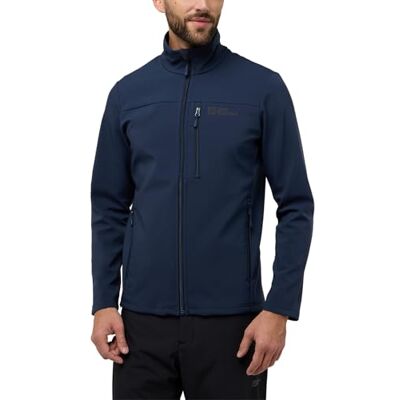 Jack Wolfskin Herren Whirlwind Mens Softshelljacke, Night Blue, S EU Jack Wolfskin Herren Whirlwind Mens Softshelljacke, Night Blue, S EU