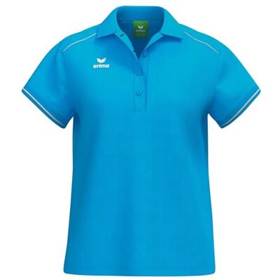 Erima Damen CMPT Pique´ Poloshirt (2112542), Curacao/weiß, 46 Erima Damen CMPT Pique´ Poloshirt (2112542), Curacao/weiß, 46