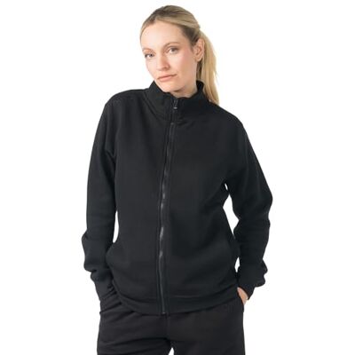 Erima Damen TS Sweat Jacke (2072541), schwarz, 38 Erima Damen TS Sweat Jacke (2072541), schwarz, 38