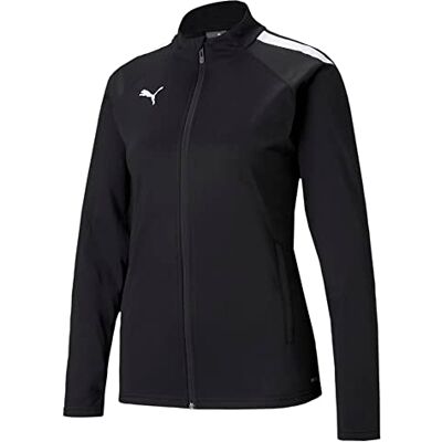 Puma Damen Teamliga Training Jacket Sweater, Black- White, M EU Puma Damen Teamliga Training Jacket Sweater, Black- White, M EU
