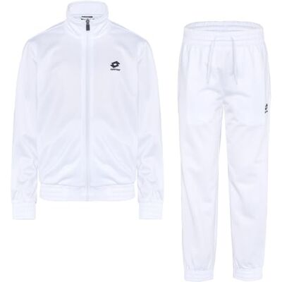Lotto Trainingsanzug Kinder Weiß in Größe 158-164 I Jogginganzug Kinder Regular Fit, 100% Polyester I Unisex Sportanzug für Jungen & Mädchen I Elastischer Bund & praktische Seitentaschen Lotto Trainingsanzug Kinder Weiß in Größe 158-164 I Jogginganzug Kinder Regular Fit, 100% Polyester I Unisex Sportanzug für Jungen & Mädchen I Elastischer Bund & praktische Seitentaschen