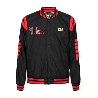 VR46 VR/46 RIDERS ACADEMY Jacke Riders Academy Fila ,Mann,S,Schwarz VR46 VR/46 RIDERS ACADEMY Jacke Riders Academy Fila ,Mann,S,Schwarz
