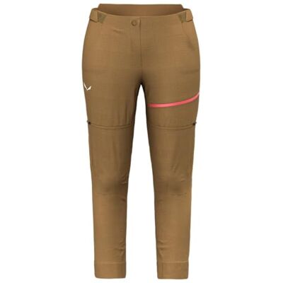 Salewa Damen Vento Hemp/Dst 2 In 1 W Pant, Golden Brown, M EU Salewa Damen Vento Hemp/Dst 2 In 1 W Pant, Golden Brown, M EU