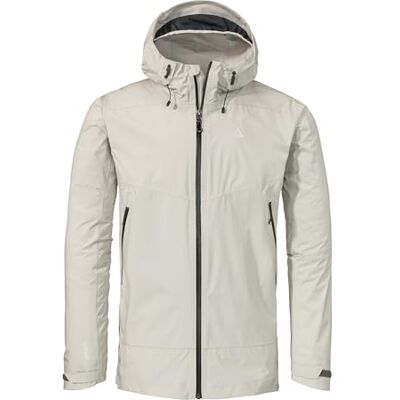 Schöffel Herren 2.5L 3D Jacket Vistdal M, wasserdichte Regenjacke, sportliche Outdoor Jacke, winddicht & atmungsaktiv dank Dermizax Membran, nordic, 46 Schöffel Herren 2.5L 3D Jacket Vistdal M, wasserdichte Regenjacke, sportliche Outdoor Jacke, winddicht & atmungsaktiv dank Dermizax Membran, nordic, 46