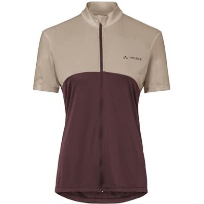 VAUDE Women's Matera FZ Tricot, Damen Radtrikot, Passform: Slim fit, Dark Oak, 36 VAUDE Women's Matera FZ Tricot, Damen Radtrikot, Passform: Slim fit, Dark Oak, 36