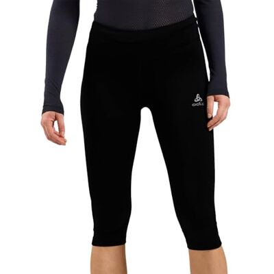Odlo Sport Leggings Damen Essential Schwarz Größe L Laufhose 3/4- Lauftights Knielang Odlo Sport Leggings Damen Essential Schwarz Größe L Laufhose 3/4- Lauftights Knielang