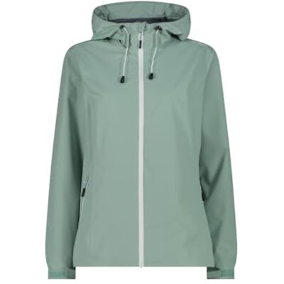 CMP Damen Giacca Pioggia In Poliestere Antistrappo Da Donna Regenjacke, Jade, M EU CMP Damen Giacca Pioggia In Poliestere Antistrappo Da Donna Regenjacke, Jade, M EU