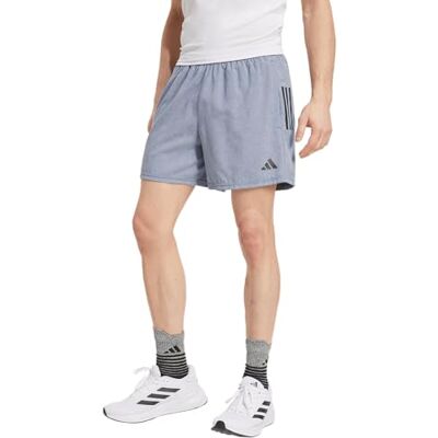 Adidas Herren Own The Run Shorts, preloved Ink/White, L 5 inch Adidas Herren Own The Run Shorts, preloved Ink/White, L 5 inch